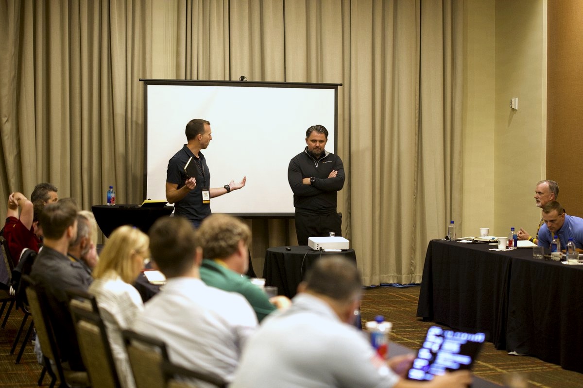 Breakout session at an M1 workshop
